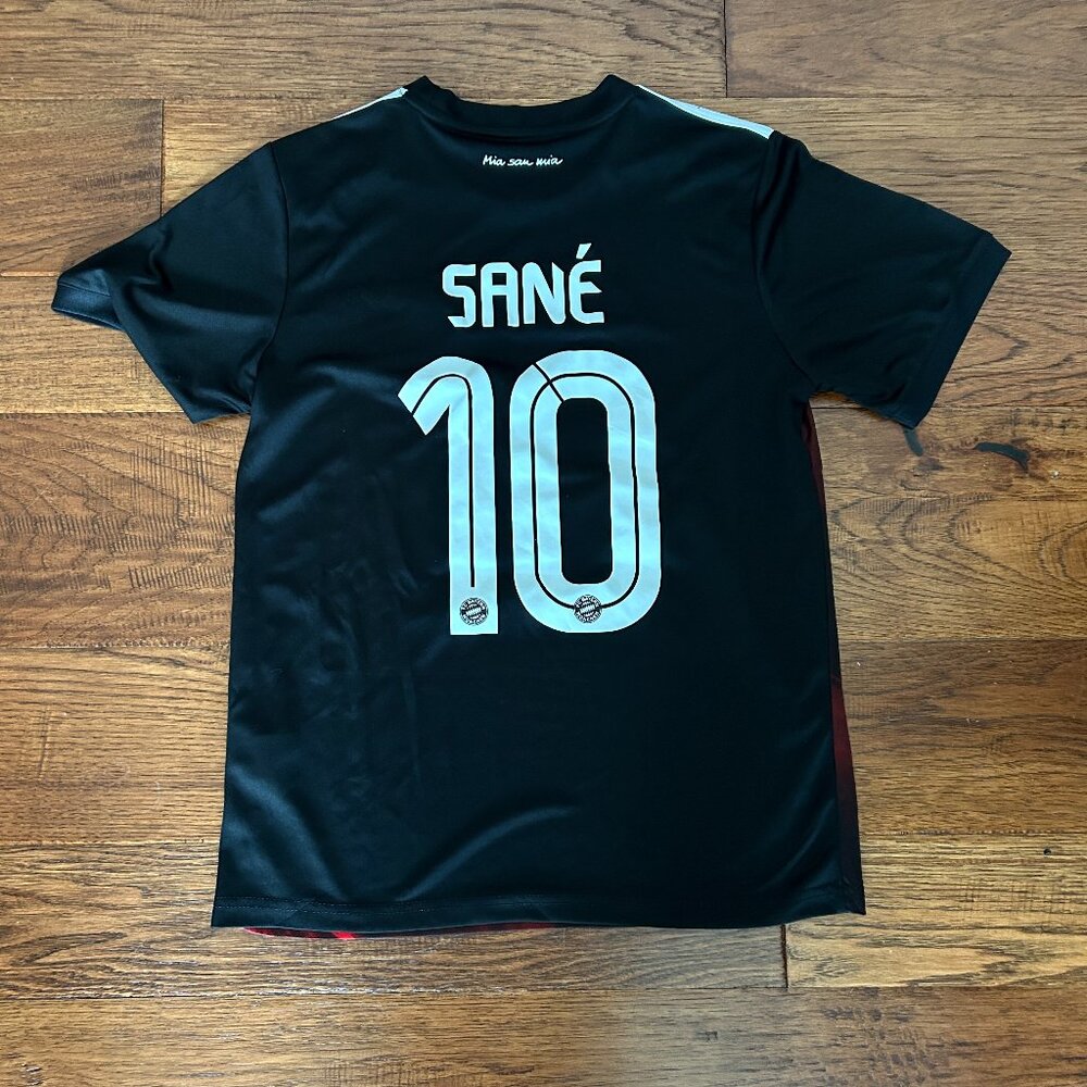 SANE #10 BAYERN MUNICH JERSEY 2020/21 Small SOCCER FOOTBALL SHIRT ADIDAS FI5295